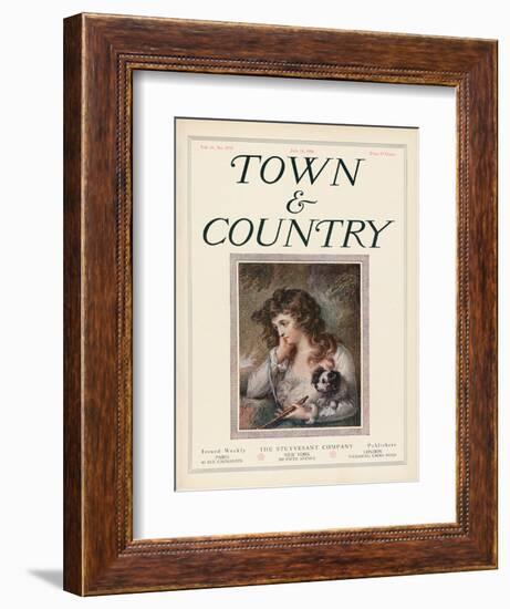 Town & Country, July 18th, 1914-null-Framed Art Print