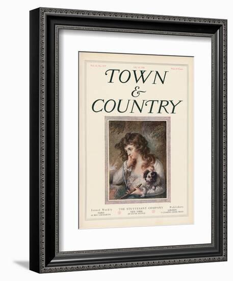 Town & Country, July 18th, 1914-null-Framed Art Print