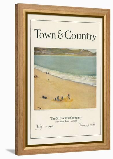 Town & Country, July 1st, 1918-null-Framed Stretched Canvas