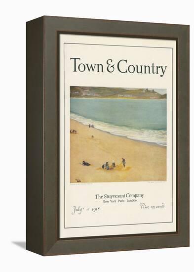 Town & Country, July 1st, 1918-null-Framed Stretched Canvas