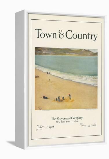 Town & Country, July 1st, 1918-null-Framed Stretched Canvas