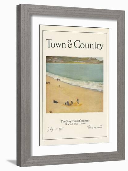 Town & Country, July 1st, 1918-null-Framed Art Print