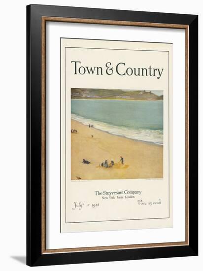 Town & Country, July 1st, 1918-null-Framed Art Print