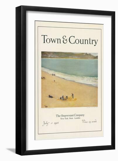 Town & Country, July 1st, 1918-null-Framed Art Print