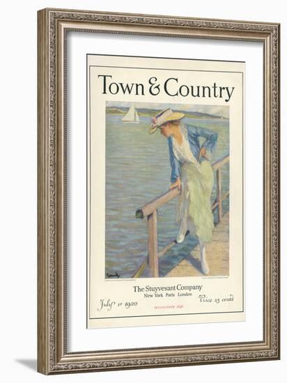 Town & Country, July 1st, 1920-null-Framed Art Print