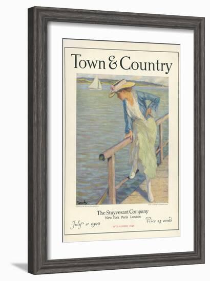 Town & Country, July 1st, 1920-null-Framed Art Print