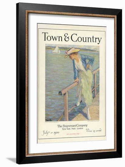 Town & Country, July 1st, 1920-null-Framed Art Print