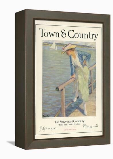 Town & Country, July 1st, 1920-null-Framed Stretched Canvas