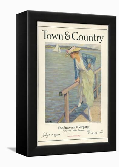 Town & Country, July 1st, 1920-null-Framed Stretched Canvas