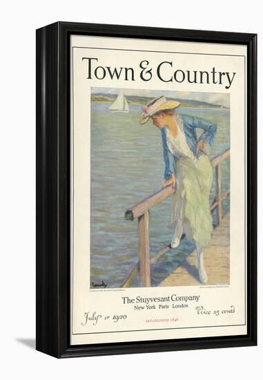 Town & Country, July 1st, 1920-null-Framed Stretched Canvas