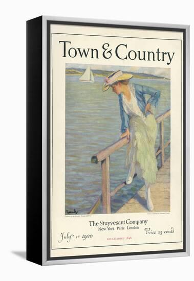 Town & Country, July 1st, 1920-null-Framed Stretched Canvas