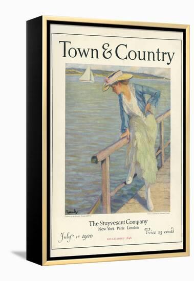 Town & Country, July 1st, 1920-null-Framed Stretched Canvas