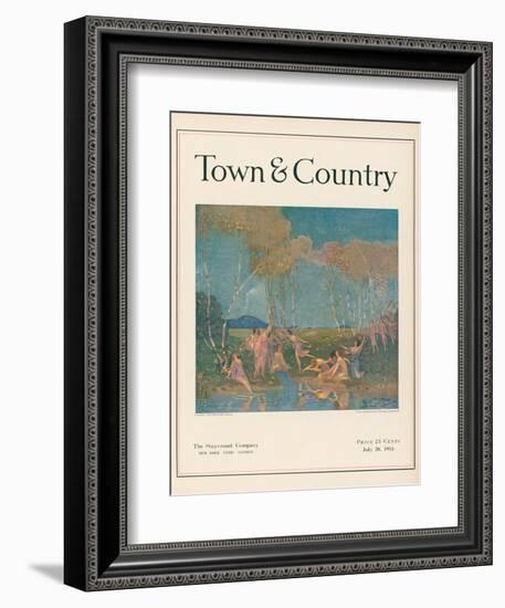 Town & Country, July 20th, 1916-null-Framed Premium Giclee Print