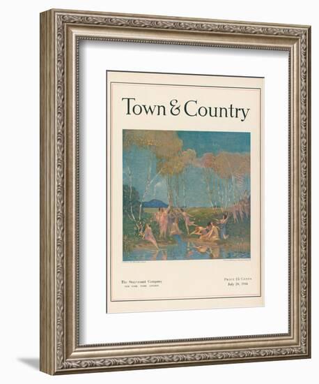 Town & Country, July 20th, 1916-null-Framed Art Print