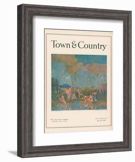 Town & Country, July 20th, 1916-null-Framed Art Print