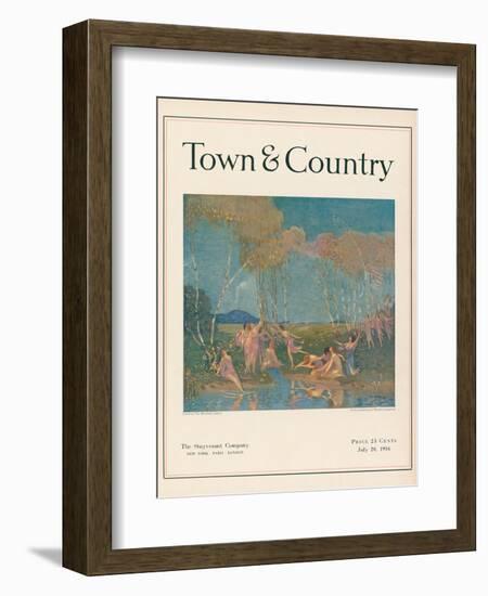 Town & Country, July 20th, 1916-null-Framed Art Print