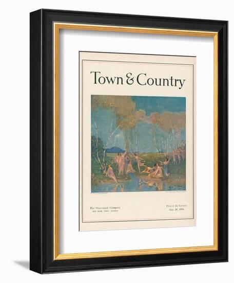 Town & Country, July 20th, 1916-null-Framed Art Print