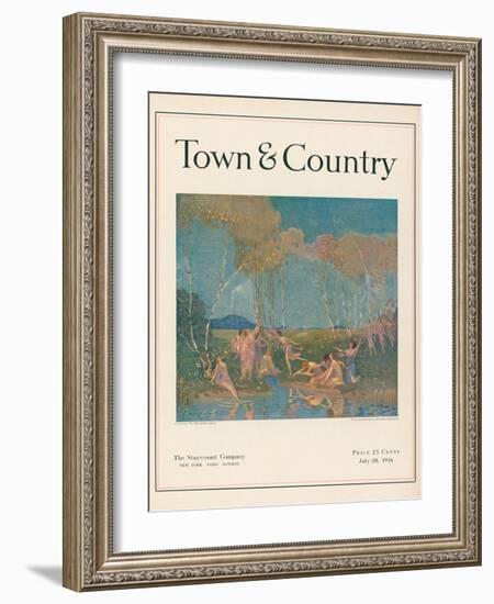 Town & Country, July 20th, 1916-null-Framed Art Print