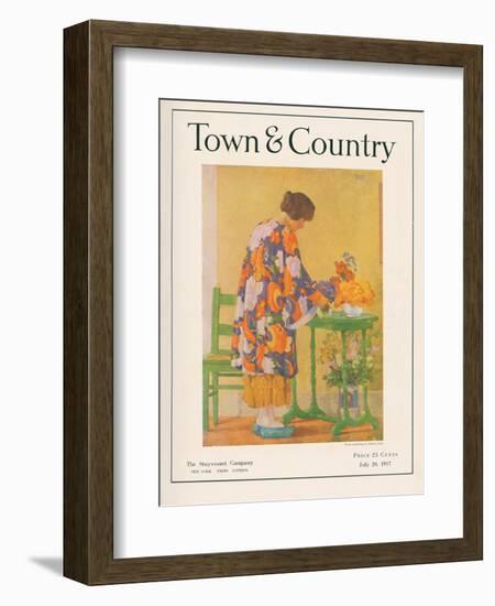 Town & Country, July 20th, 1917--Framed Art Print