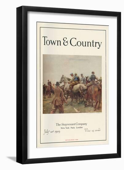 Town & Country, July 20th, 1919-null-Framed Art Print