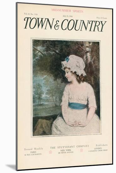 Town & Country, July 25th, 1914-null-Mounted Art Print