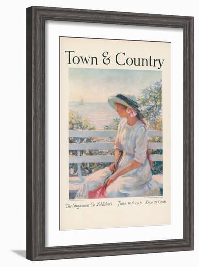 Town & Country, June 10th, 1916-null-Framed Art Print