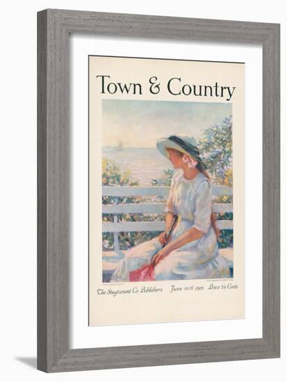 Town & Country, June 10th, 1916-null-Framed Art Print