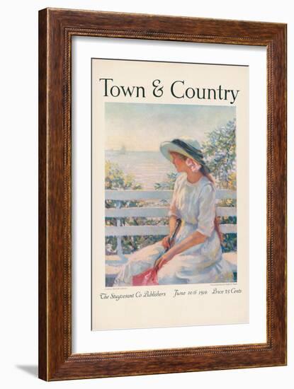 Town & Country, June 10th, 1916-null-Framed Art Print