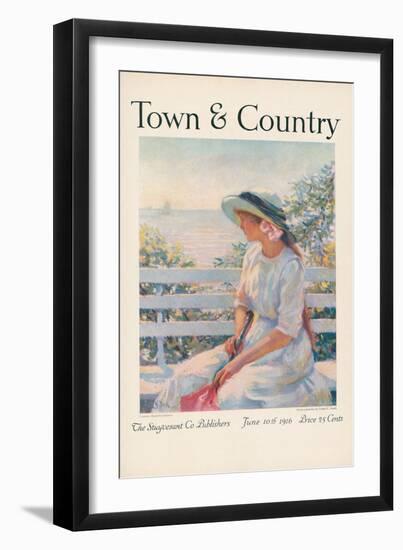 Town & Country, June 10th, 1916-null-Framed Art Print