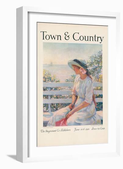 Town & Country, June 10th, 1916-null-Framed Art Print