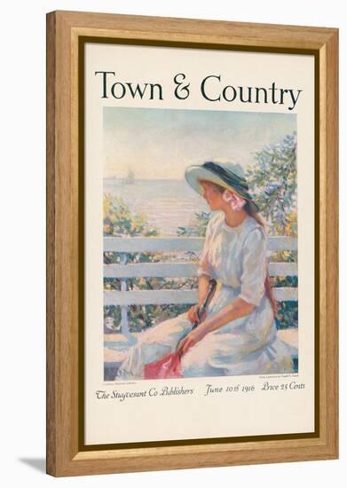 Town & Country, June 10th, 1916-null-Framed Stretched Canvas