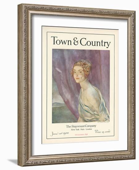 Town & Country, June 10th, 1920-null-Framed Art Print