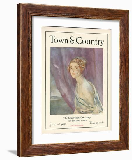 Town & Country, June 10th, 1920-null-Framed Art Print