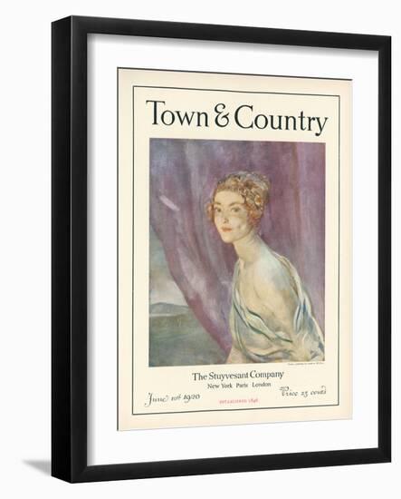 Town & Country, June 10th, 1920-null-Framed Art Print