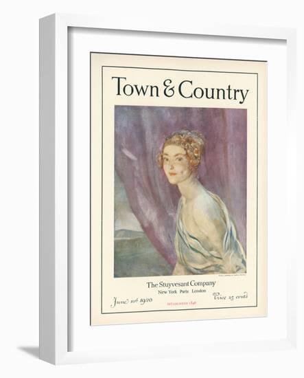 Town & Country, June 10th, 1920-null-Framed Art Print