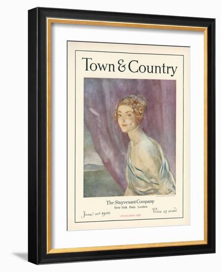 Town & Country, June 10th, 1920-null-Framed Art Print