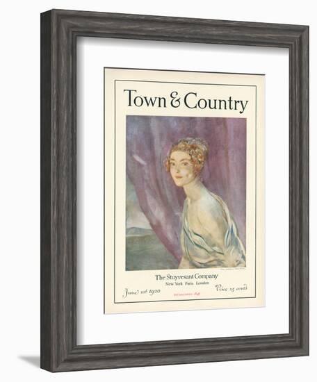 Town & Country, June 10th, 1920-null-Framed Art Print