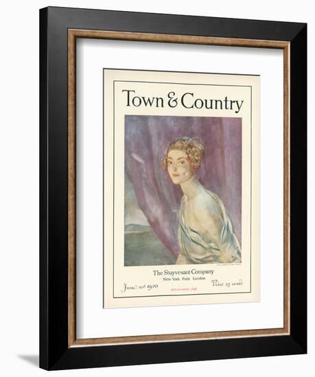 Town & Country, June 10th, 1920-null-Framed Art Print