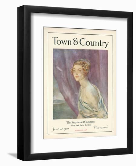 Town & Country, June 10th, 1920-null-Framed Art Print