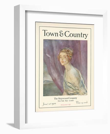 Town & Country, June 10th, 1920-null-Framed Art Print