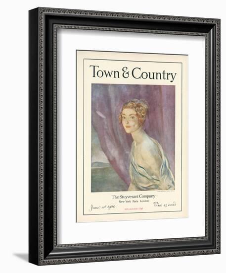 Town & Country, June 10th, 1920-null-Framed Art Print