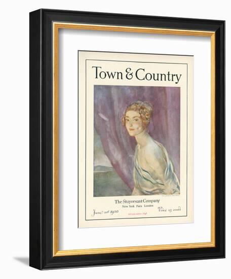 Town & Country, June 10th, 1920-null-Framed Art Print