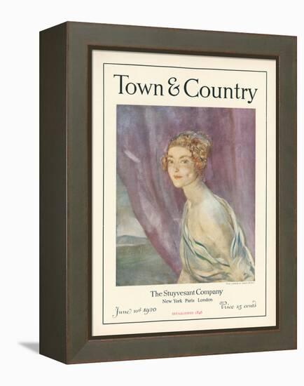 Town & Country, June 10th, 1920-null-Framed Stretched Canvas