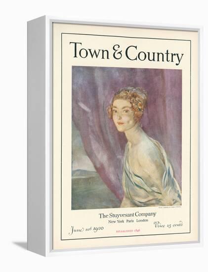 Town & Country, June 10th, 1920-null-Framed Stretched Canvas