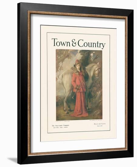 Town & Country, June 1st, 1917-null-Framed Art Print