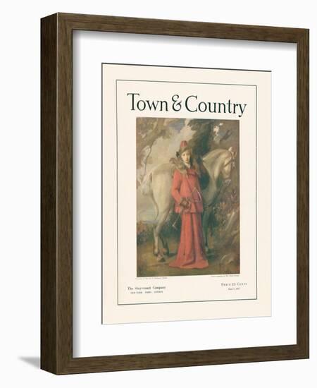 Town & Country, June 1st, 1917-null-Framed Art Print