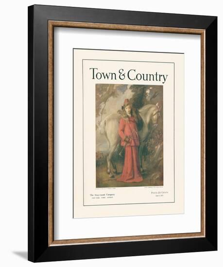 Town & Country, June 1st, 1917-null-Framed Art Print