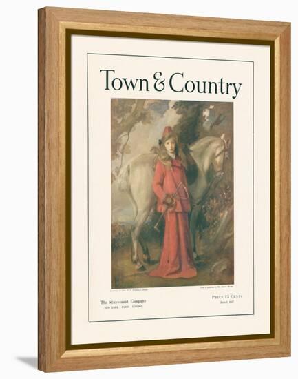 Town & Country, June 1st, 1917-null-Framed Stretched Canvas