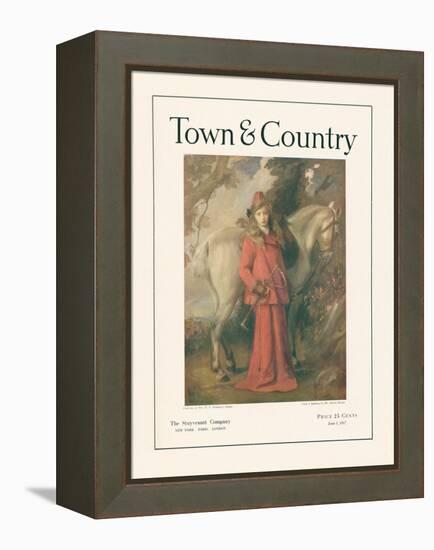 Town & Country, June 1st, 1917-null-Framed Stretched Canvas