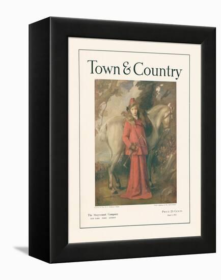 Town & Country, June 1st, 1917-null-Framed Stretched Canvas